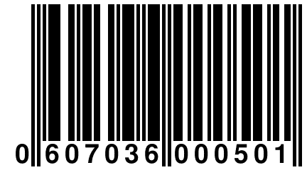 0 607036 000501