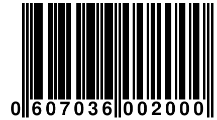 0 607036 002000