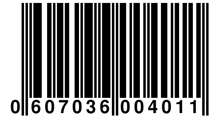 0 607036 004011