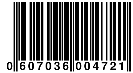 0 607036 004721