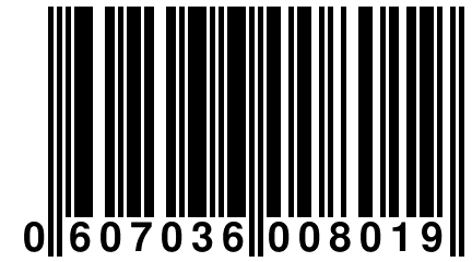 0 607036 008019