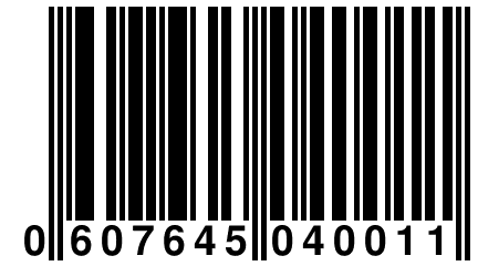 0 607645 040011