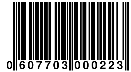 0 607703 000223