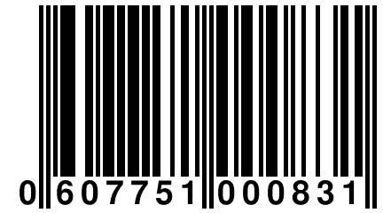 0 607751 000831