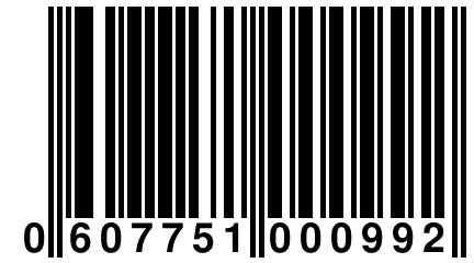 0 607751 000992