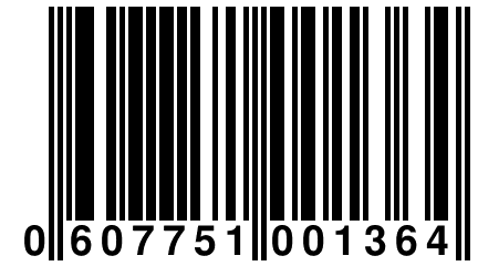 0 607751 001364