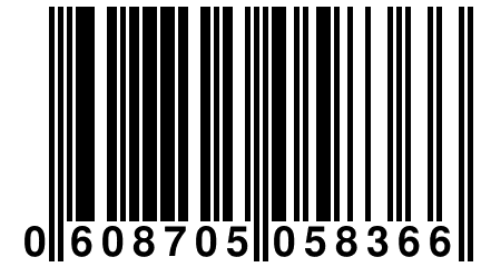 0 608705 058366