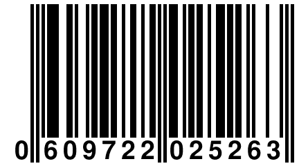 0 609722 025263