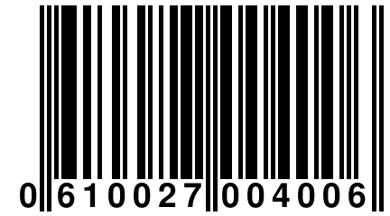 0 610027 004006