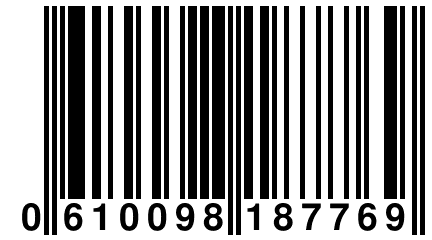 0 610098 187769