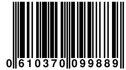 0 610370 099889