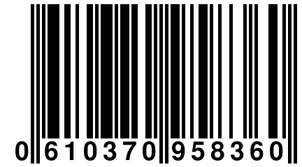 0 610370 958360