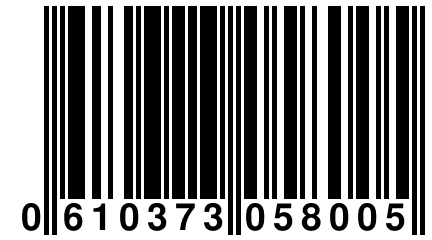 0 610373 058005