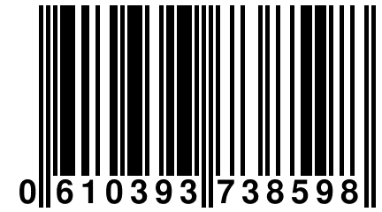 0 610393 738598