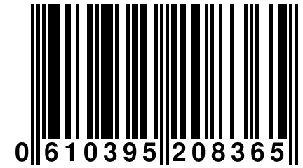 0 610395 208365