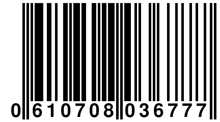 0 610708 036777