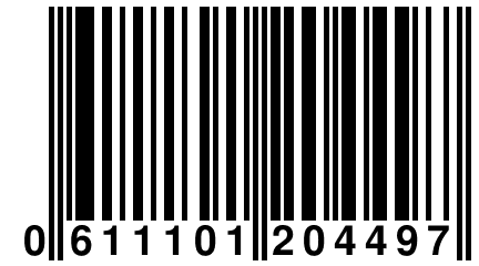 0 611101 204497