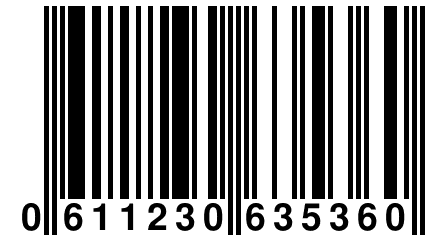 0 611230 635360