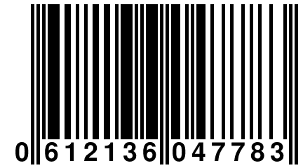 0 612136 047783