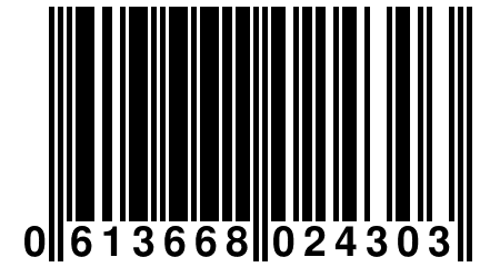 0 613668 024303