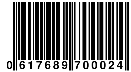 0 617689 700024