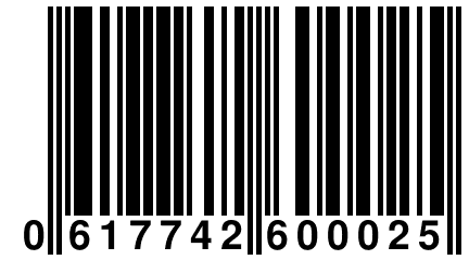 0 617742 600025