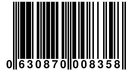 0 630870 008358