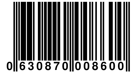 0 630870 008600