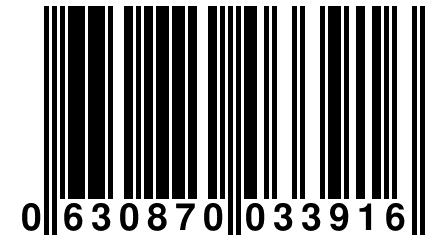 0 630870 033916