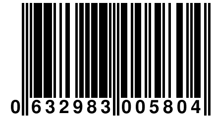 0 632983 005804