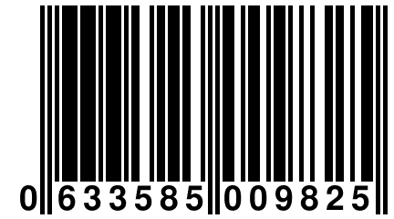 0 633585 009825