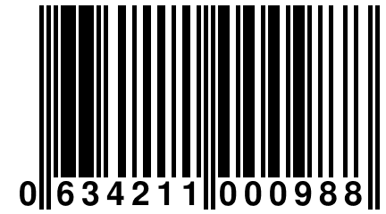 0 634211 000988