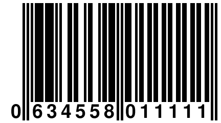 0 634558 011111