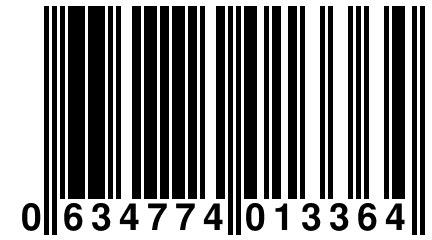 0 634774 013364