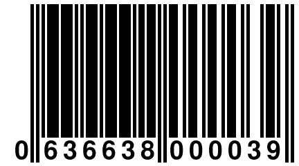 0 636638 000039