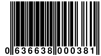 0 636638 000381