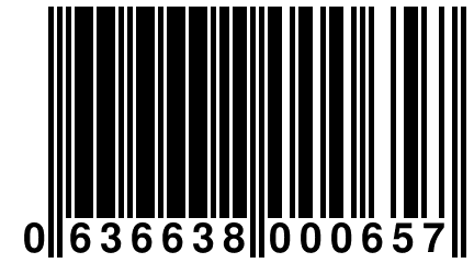 0 636638 000657