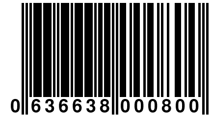 0 636638 000800