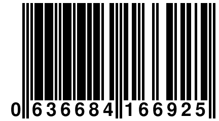 0 636684 166925