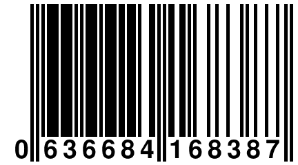 0 636684 168387