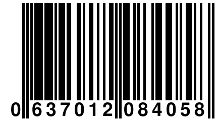 0 637012 084058