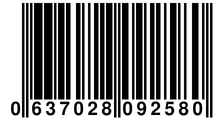 0 637028 092580