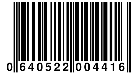 0 640522 004416