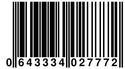 0 643334 027772