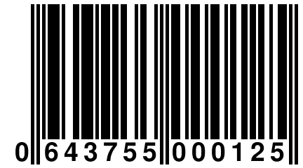 0 643755 000125