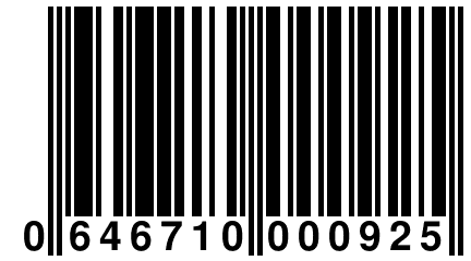 0 646710 000925