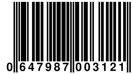 0 647987 003121