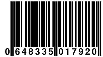 0 648335 017920