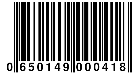 0 650149 000418