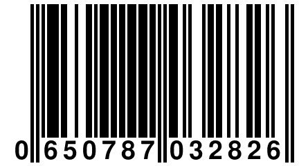 0 650787 032826